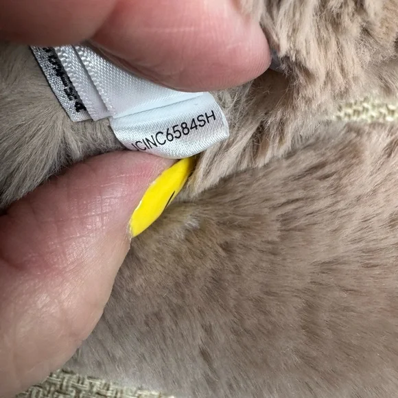 Jellycat Tan Elephant Stuffed Animal - Picture 8 of 9